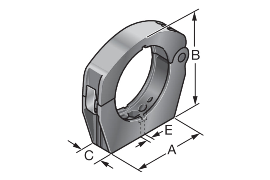 Murrplastik- SH-P/M25-M32 System Holder without Corrugated Insert
