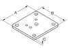 Murrplastik- A3 Fanuc M20iA Adapter Plate - 83692759