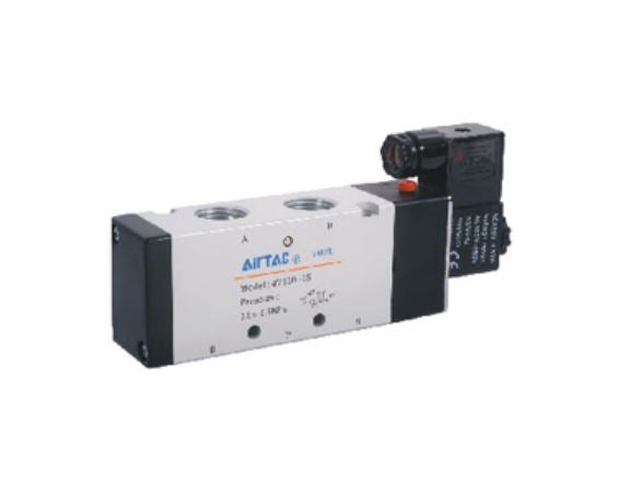 Airtac 4V41015AG Solenoid Air Valve, 4V410-15 - Trimantec