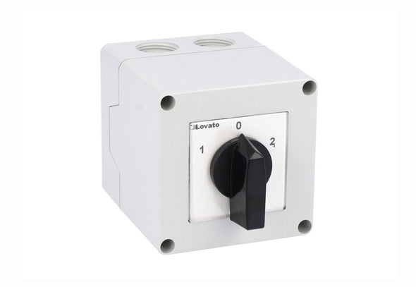 enclosed cam switch 1-0-2