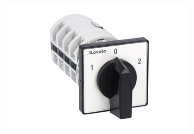 Lovato Electric: Rotary cam switch 7GN series, Dahlander motor control switch 1-0-2, 25A - 7GN2513U