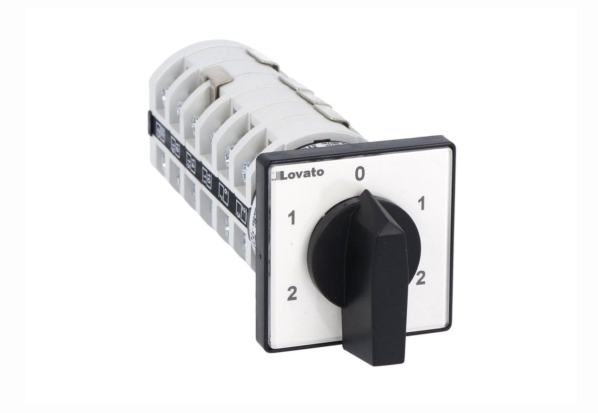Lovato Electric: Rotary cam switch 7GN series, Dahlander motor 2-speed ...