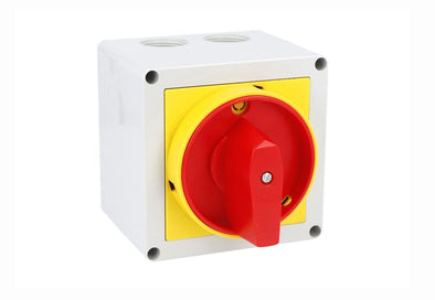 enclosed cam switch red-yellow
