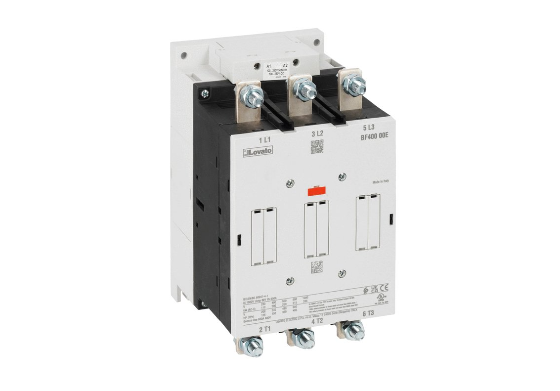 Lovato BF Series: 3 Pole Contactor, IEC - BF40000E400 | Trimantec