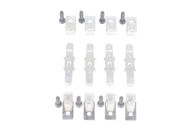 Lovato Main contacts 4 pole set complete with screws - BFX99400F