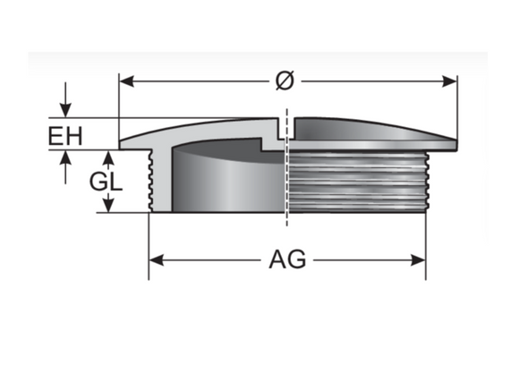 Murrplastik - BST M32x1.5 Metal Dummy Plug - 83726218 (MOQ 50 pcs)