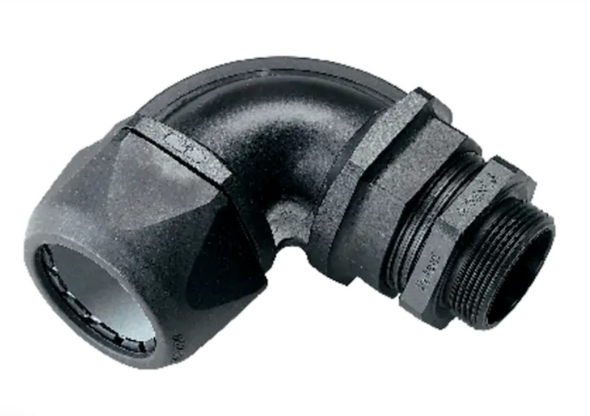 Murrplastik - CVW 90 M12-K Black Conduit Fitting - 83531450 (MOQ 50 pcs)