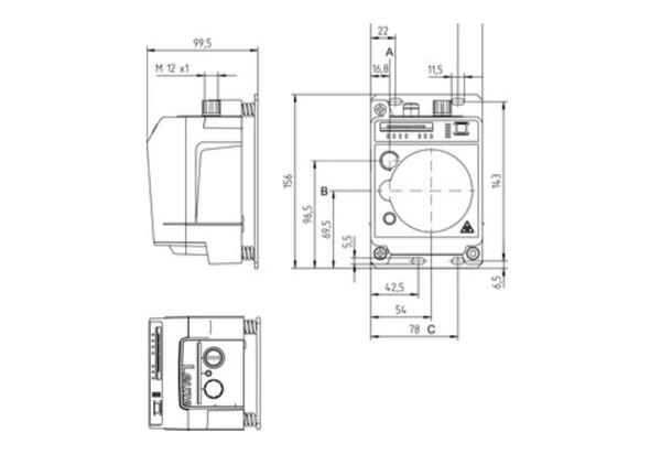 Leuze DDLS 508i 40.3 L: Optical Data - 50134403