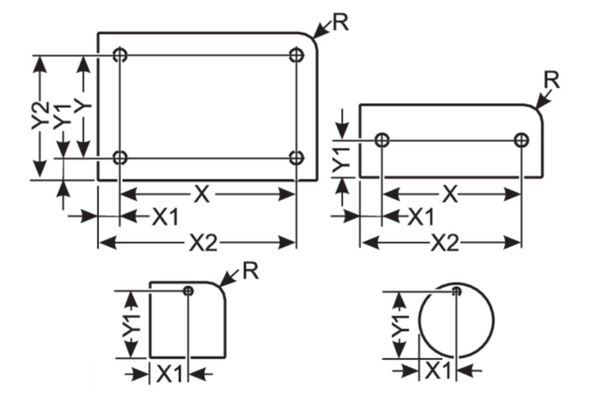 Murrplastik - DMG 300x200 HF Rectangular without radius - 8602206054 (MOQ 6 pcs)