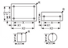 Murrplastik - DMG 150x40 SKS Rectangular without radius - 8602202037 (MOQ 6 pcs)