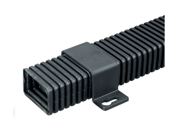 Murrplastik - EF 26042 Black Rectangular Conduit - 83361012 (MOQ 3 Meters)