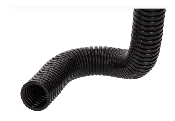 Murrplastik - ELS-07 Black Corrugated Conduit - 83321050 (MOQ 100 Meters)