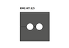 Icotek EMC-KT 2/5: EMC Cable Grommets - 99502
