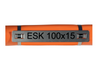 Murrplastik - ESK 100x9 Cable Designation on stainless steel - 8605190003