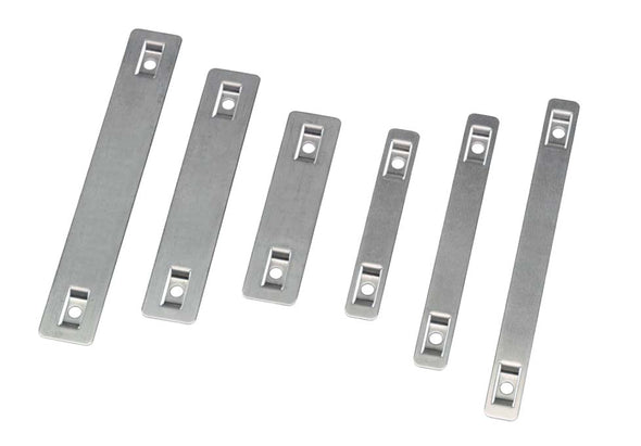 Stainless steel labels for cable
