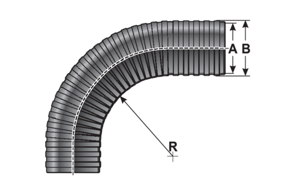 Murrplastik - EW-PA-UL M16/P11 Black Corrugated Conduit - 83161256 (MOQ 50 Meters)