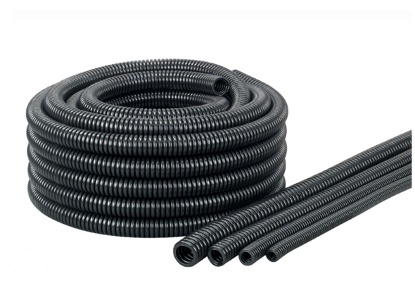 Murrplastik- EW-PA-LS M16/P11 Black Corrugated Conduit - 83163854 (MOQ 50 Meters)