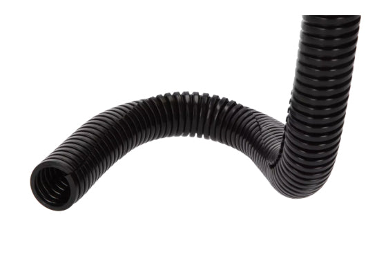 Black corrugated conduit