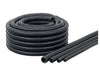 Coiled Black Corrugated Conduit