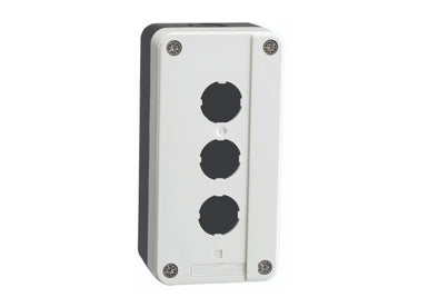 3 hole pushbutton enclosure