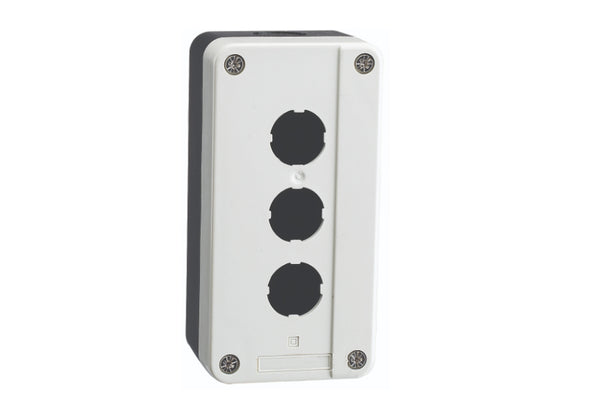 3 hole pushbutton enclosure