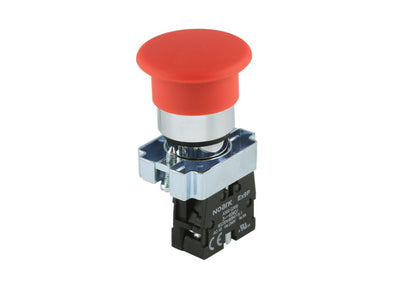 red 40mm pushbutton