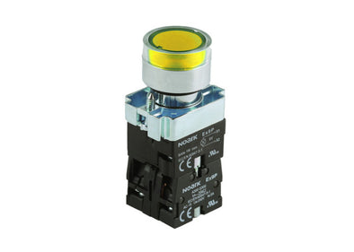 illuminated yellow pushbutton