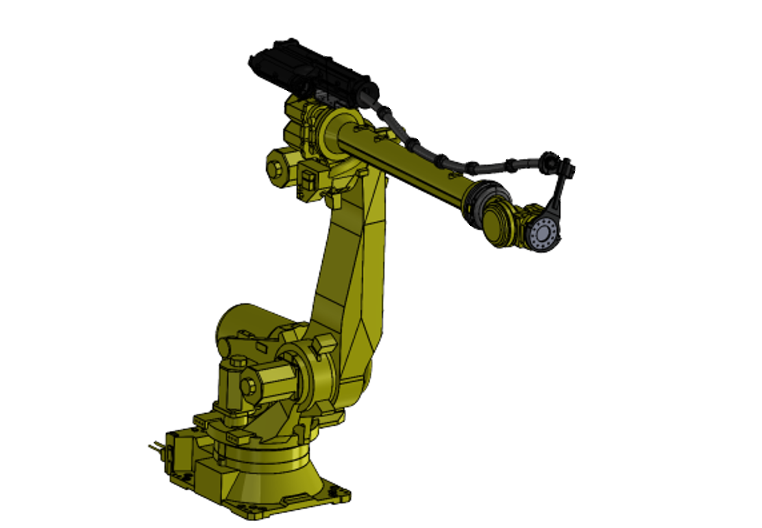 Robotic Arm R2000ib 165f Fanuc R-2000iB 165F Robot W/ R-30iB