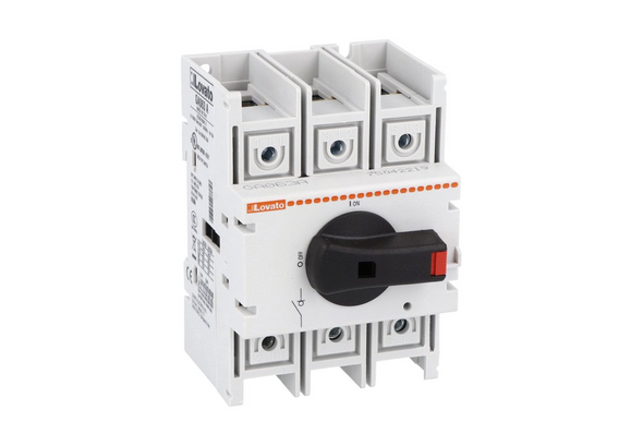 Lovato Electric: 3 Pole Switch Disconnector - GA030A