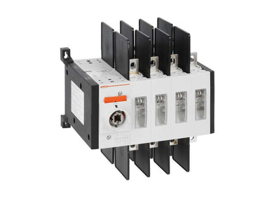 Four-pole changeover switch