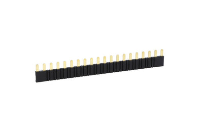 Lovato Electric: 20-pole parallel busbar, black - HR1X9020 (MOQ 10pcs)