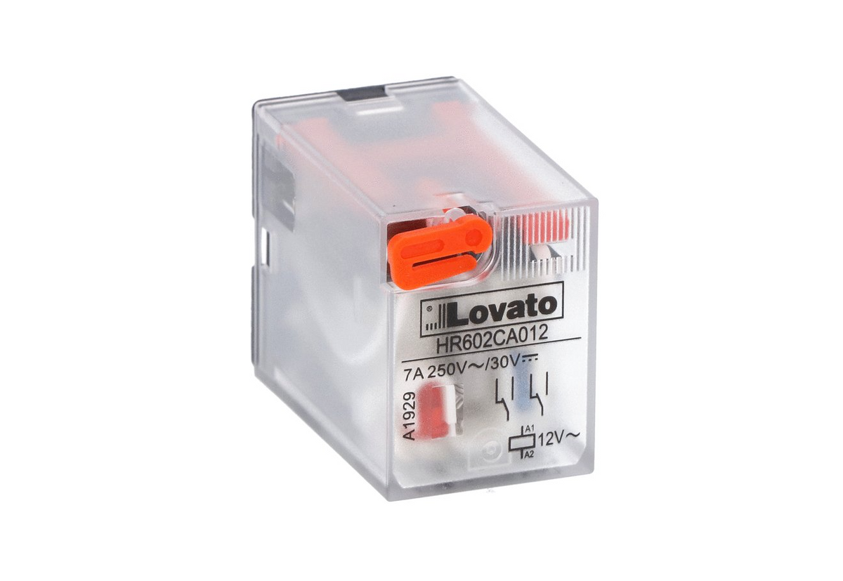 Lovato Electric Industrial relay with LED state indicator and ...