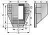 Murrplastik- KFW/D-29 Gray Bulkhead Fitting - 83561816 (MOQ 10 pcs)