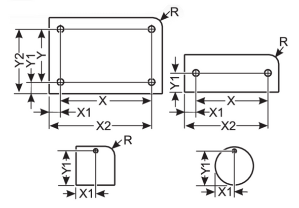 Murrplastik - LM 54x26 SK Rectangular without Radius - 8610200160