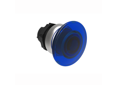 blue mushroom pushbutton