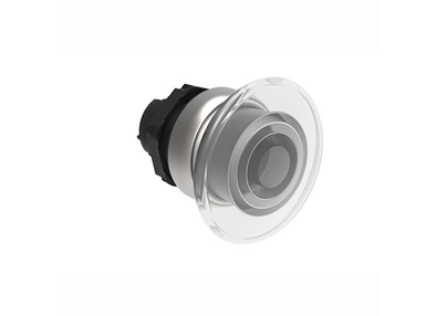 Lovato Electric: Illuminated Mushroom Pushbutton, Momentary White 40mm - LPCBL6148