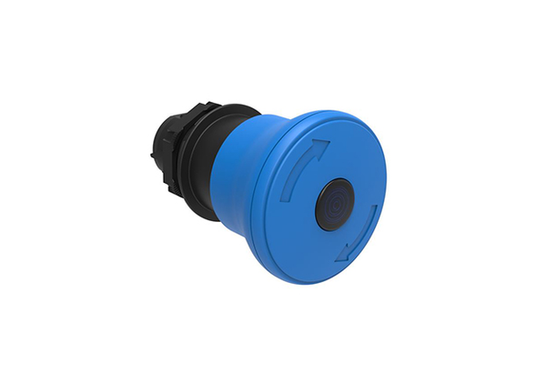 Lovato Electric: Illuminated Push Button, Latch, Turn to Release - LPCBL6646