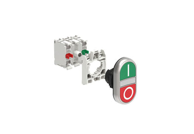double touch pushbutton KIT with I/O symbols