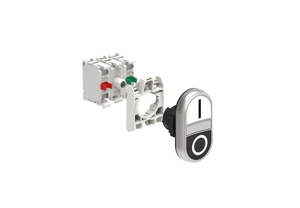 Lovato Electric: KIT Double-Touch Push Button, Spring Return, Flush, I ...