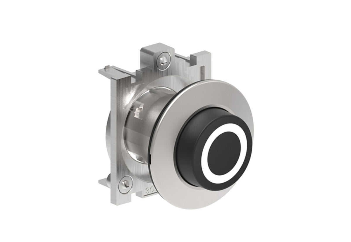 Lovato Electric: Push Button, Spring Return, Extended, Black with ...