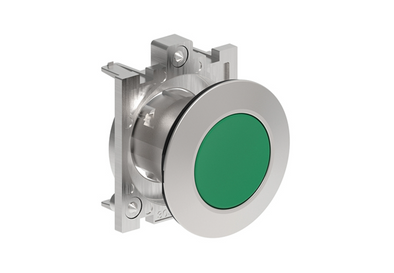 Lovato Electric: Push-Push button actuator, Flush, Green - LPFQ103