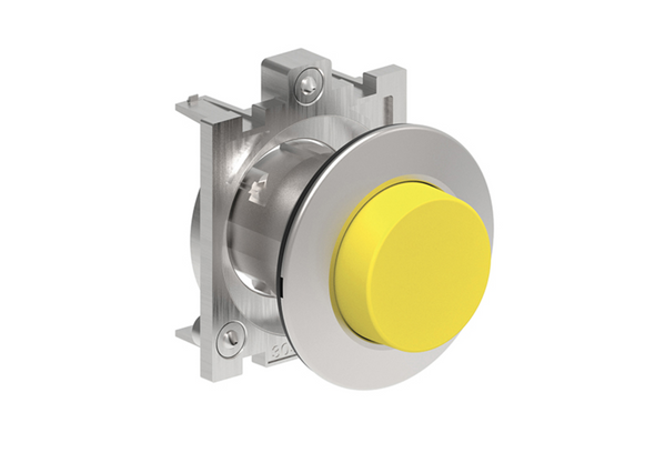 Lovato Electric: Push-Push button actuator, Extended, Yellow - LPFQ205