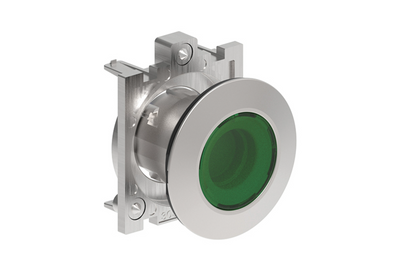 Lovato Electric: Illuminated Push-Push button actuator, Flush, Green - LPFQL103