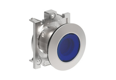 Lovato Electric: Illuminated Push-Push button actuator, Flush, Blue - LPFQL106