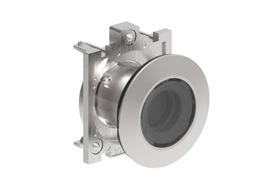 illuminated transparent flush pushbutton