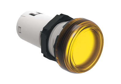 yellow monoblock pilot light