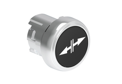 Lovato Electric: Pushbutton actuator with symbol Black - LPSB1502