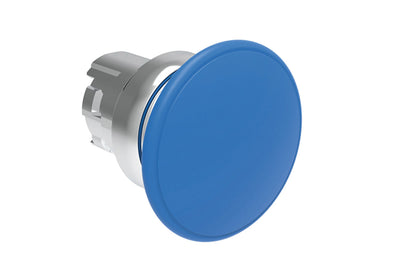 40mm blue mushroom pushbutton