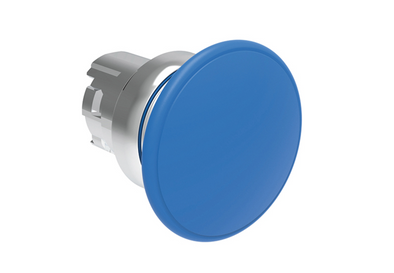 Lovato Electric: Pushbutton actuator Mushroom Blue - LPSB6146