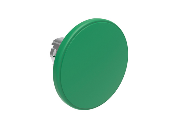 Lovato Electric: Pushbutton actuator Mushroom Head Green - LPSB6163